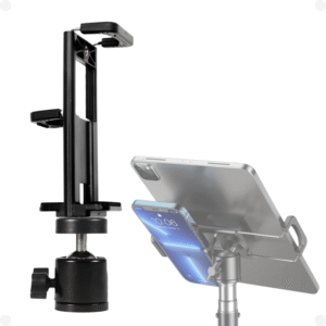 Suporte Celular Tablet C/ Ball head Adaptador para Tripé 1/4