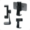 Suporte adaptador para celular giratório 360 rosca 1/4 tripé