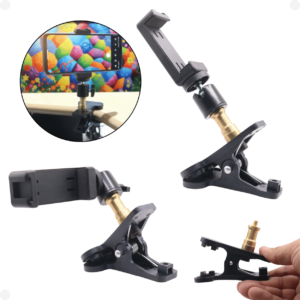 Clamp Prendedor para Celular c/ Ballhead + Suporte Celular