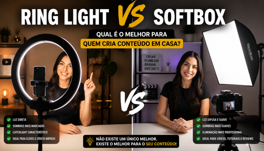 Ring Light vs Softbox: